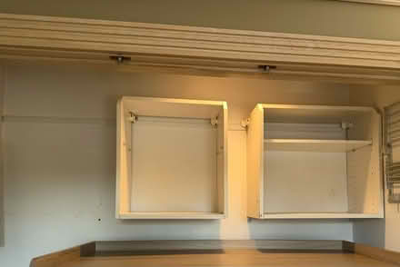 Photo of free Rubbermaid hanging shelves (North Barrington) #1
