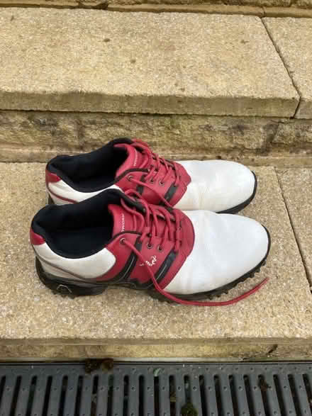 Photo of free Golf trolley and size 10 shoes (Wokingham RG40) #3