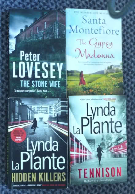 Photo of free Four paperback books (Corfe Mullen BH21) #1