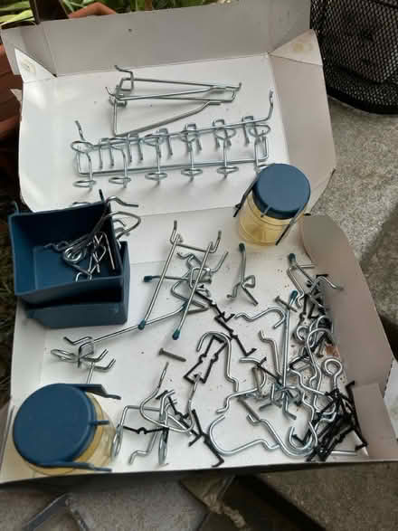 Photo of free Peg board organizers and hooks (16th Street Heights) #1