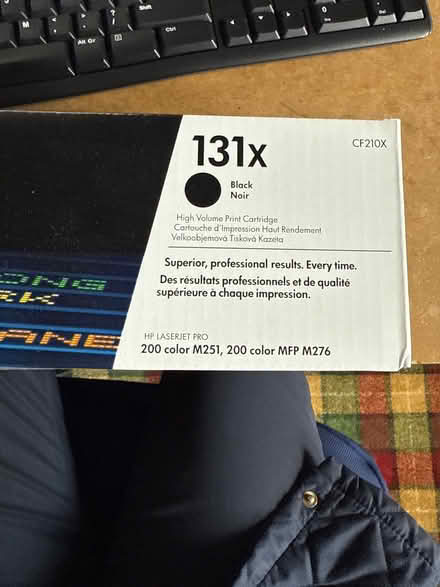 Photo of free Black toner cartridge for HP Laserjet printers (Southport PR8) #1