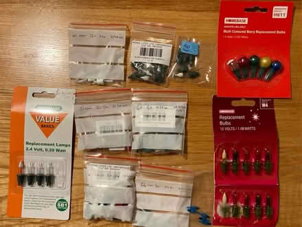 Photo of free Spare bulbs for incandescent Christmas tree lights (Enfield EN1) #1