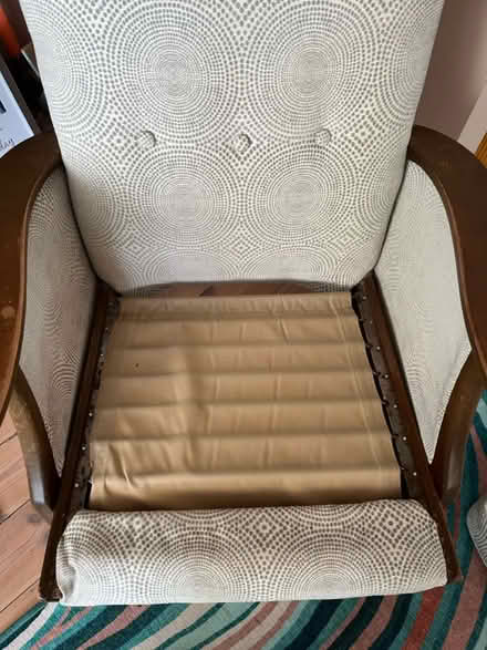 Photo of free Parker knoll chair grey (BN41) #3