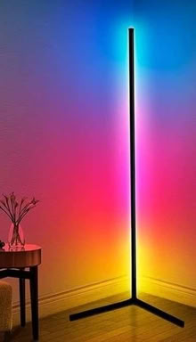 Photo of free LED Corner Floor Lamp (Sun In The Sands Roundabout SE3) #1