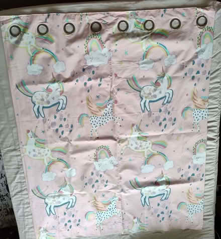Photo of free Pair of Unicorn themed curtains (Kingston Bagpuize OX13) #1