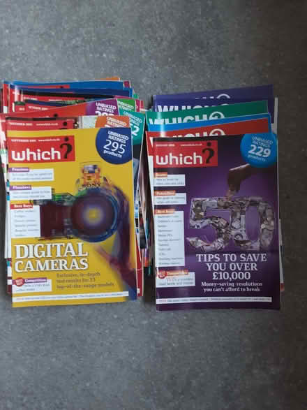 Photo of free Old 'Which?' magazines (Emmbrook RG41) #1