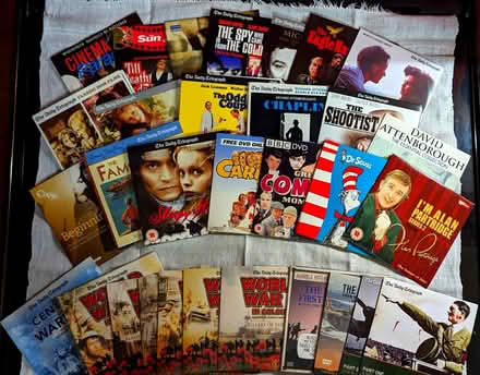 Photo of free DVD films - newspaper giveaways II (Malvern Link Top WR14) #1