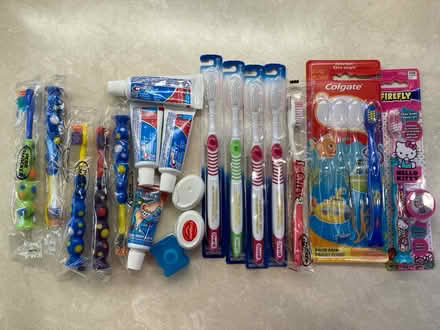 Photo of free Toothbrushes, floss, toothpaste (Old Mountain View) #1