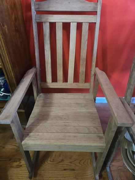 Photo of free Wooden Rocking Chairs (2) (Jamaica, NY) #1