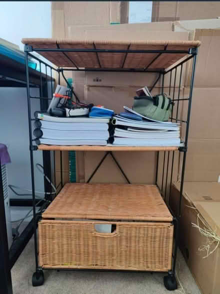 Photo of free ratan shelf with box (OX33) #3