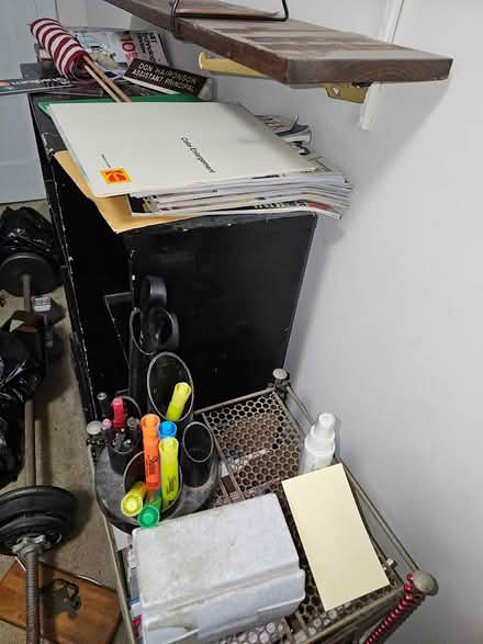 Photo of free Black Cubbie Bookcase (Boro Park, Brooklyn) #2