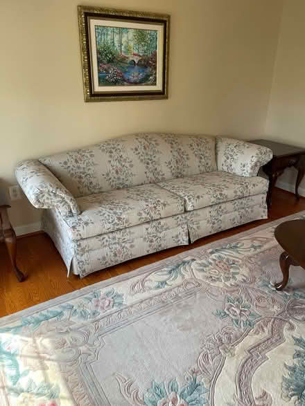 Photo of free Sofa,loveseat,wing chair, ottoman (Finksburg) #4
