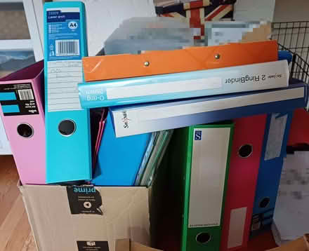 Photo of free Ring binders and lever arch files (Bradbourne Lakes TN13) #1