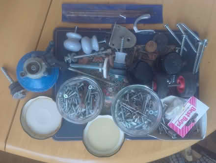 Photo of free Assorted nails, screws etc, see photo (Greenhill S8) #1