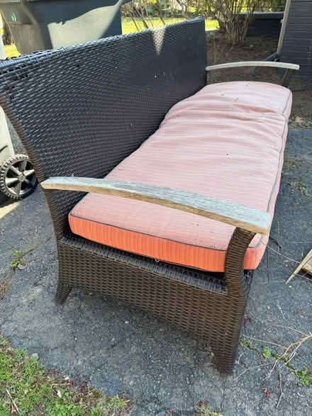 Photo of free Outdoor patio couch (Rose Hill) #3