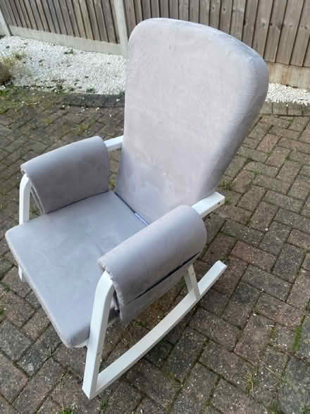 Photo of free Grey Rocking Chair (CM12) #3