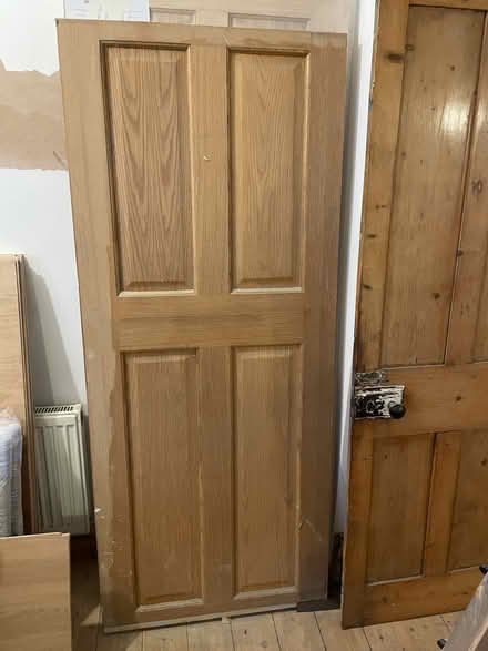 Photo of free Solid Wood Door (approx 760 x 1830) (Hackney E9) #1