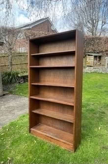 Photo of free Freestanding sturdy wooden bookshelf (Downley HP13) #1