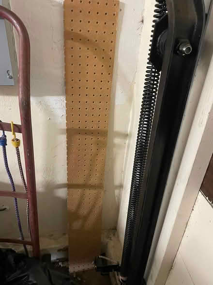 Photo of free Pegboard, 48" x 6.5" (North Berkeley hills) #1