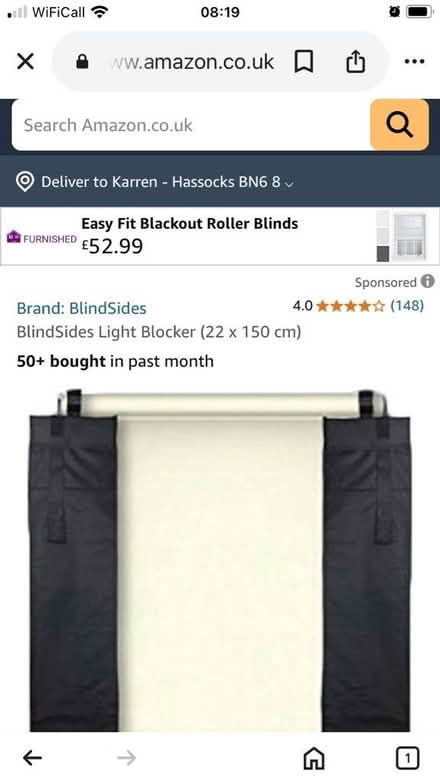 Photo of free Blind sides light blocker (Keymer BN6) #1