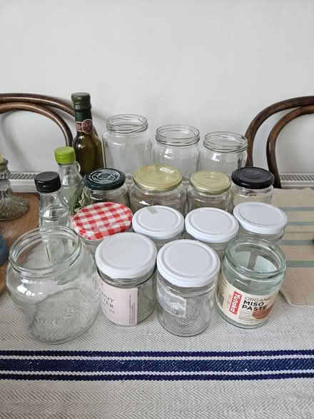 Photo of free Glass jars & bottles (Twickenham TW2) #1