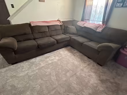 Photo of free Two piece sectional (Hagerstown.) #1