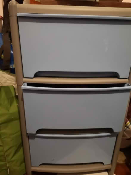 Photo of free Plastic storage drawers (Colliers Wood SW19) #1
