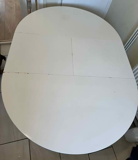 Photo of free White wooden table seats 4 or 6 (Galleywood) #4