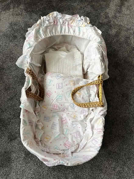 Photo of free Moses basket & bedding (Southwater) #1