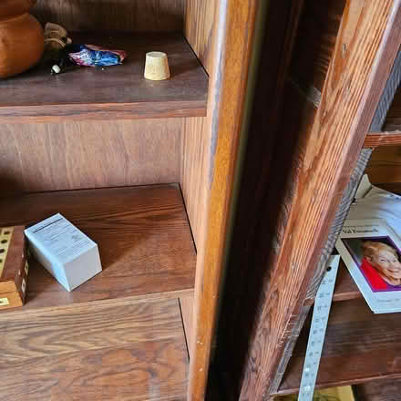 Photo of free Wooden bookshelves (Mission) #3