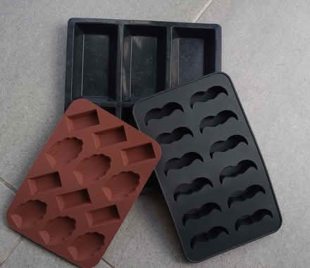 Photo of free Various silicon moulds - ice / chocolate making / baking (Saint George's CO2) #1