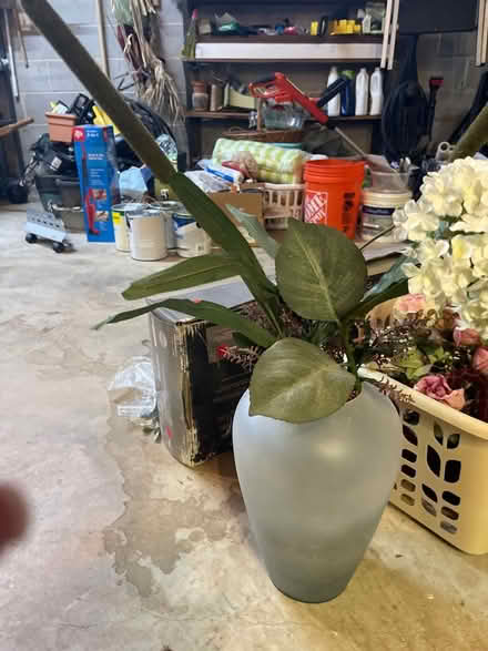 Photo of free Vase with artificial flowers (East Cobb) #1