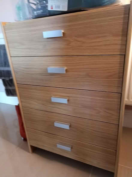 Photo of free 5 drawer chest of drawers (Gloucester GL4) #1