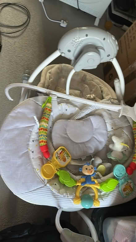 Photo of free Babystuff next2mecot,swing,jumperoo (Stevenage) #2