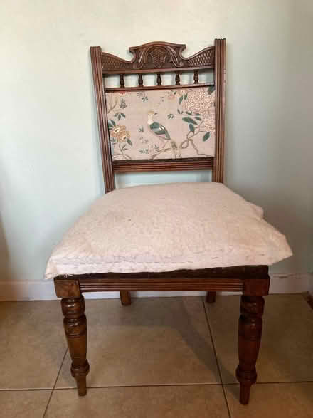Photo of free Lovely old Wooden Chair (Bray, Co Wicklow) #1