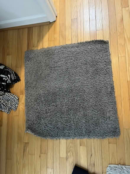 Photo of free Ikea Hampen square rug (logan circle) #1