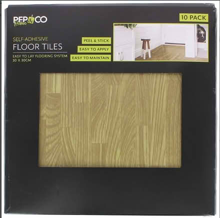 Photo of free Self-adhesive floor tiles (Earls Barton NN6) #1