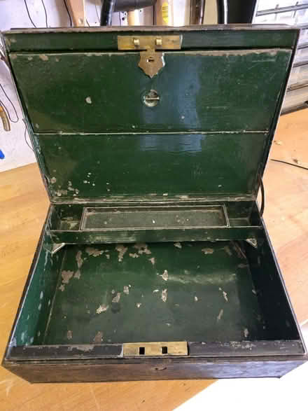 Photo of free Pre-war metal writing box (SG8) #1