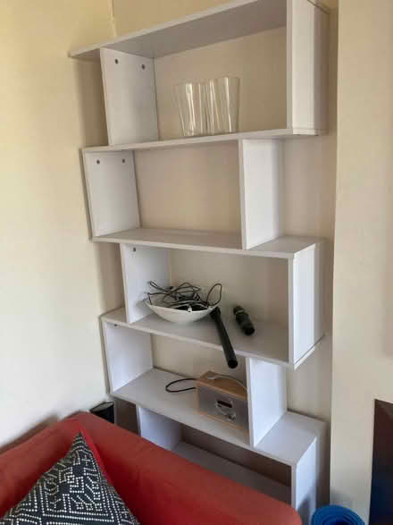 Photo of free White wooden shelves (Kensington W14) #1