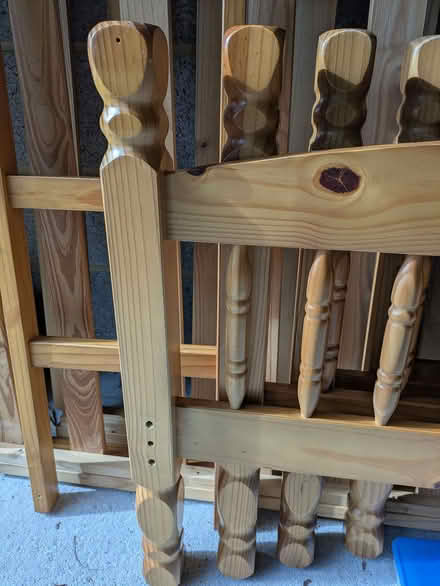 Photo of free Bunk bed, pine (Bradford on Avon BA15) #2