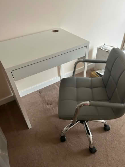 Photo of free Small desk and chair (Edinburgh, EH5) #1
