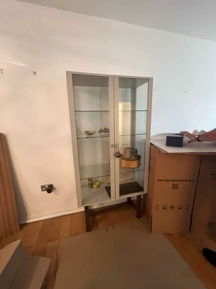 Photo of free IKEA glass front cabinet (St John’s Wood NW8) #1