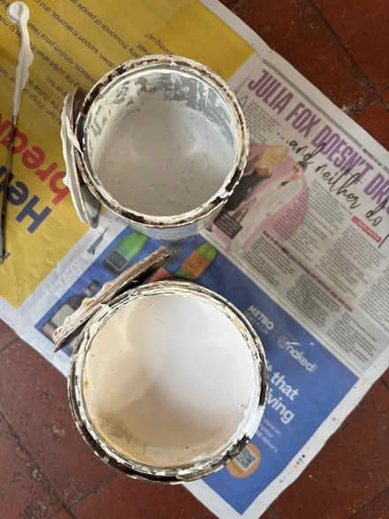 Photo of free White gloss paint, partly used (Allerton L18) #2