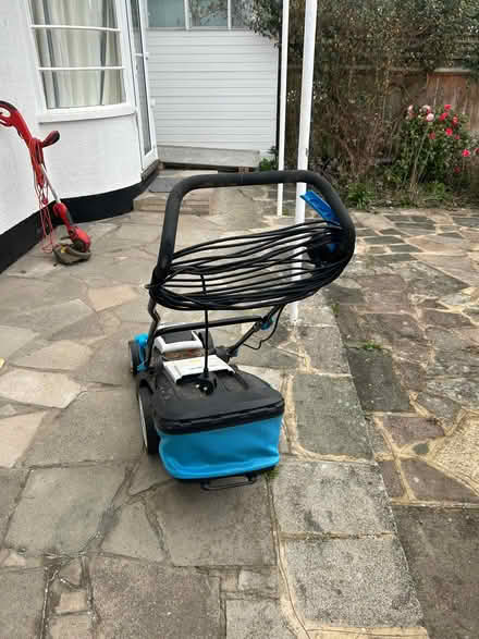 Photo of free Working lawn mower and strimmer (Enfield) #1