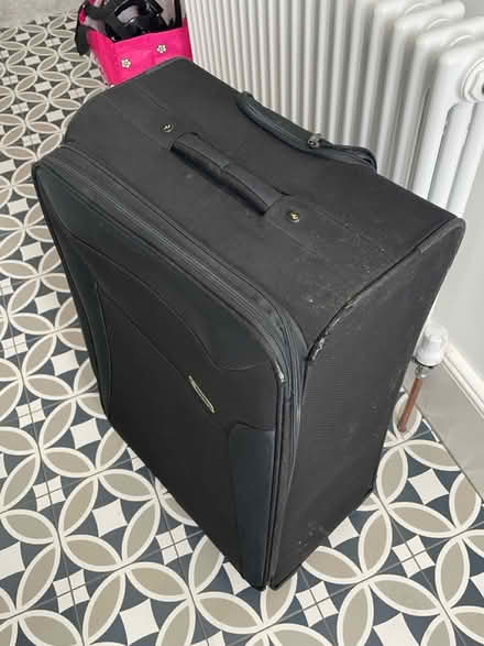 Photo of free Black suitcase (handle Broken) (Penge, SE20) #1