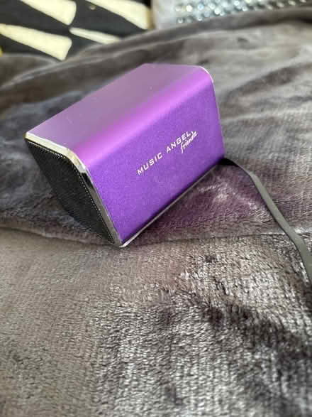 Photo of free Small purple portable speaker (Brickhill MK41) #1