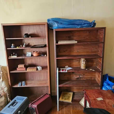 Photo of free Wooden bookshelves (Mission) #1