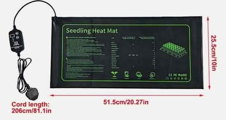 Photo of free Seed Propagation Heated Mat (Glyne Gap TN40) #1