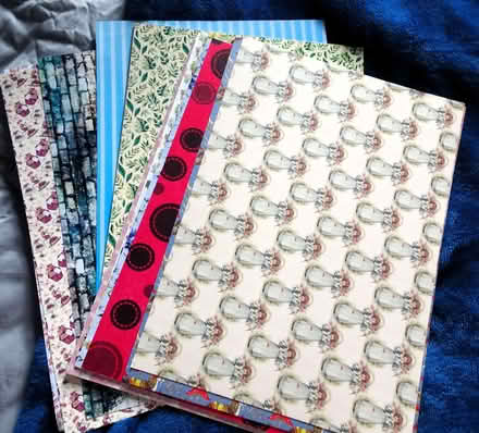 Photo of free A collection of decorative paper sheets (Wimborne Minster BH21) #1