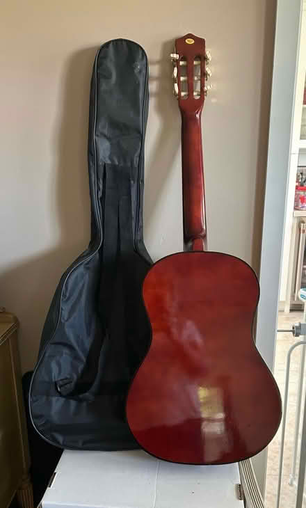 Photo of free Junior Guitar & Case (Woodside & El Camino) #2